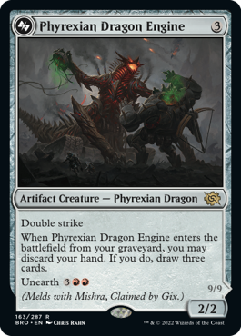 Phyrexian Dragon Engine [The Brothers' War] | Mega City Incorporated