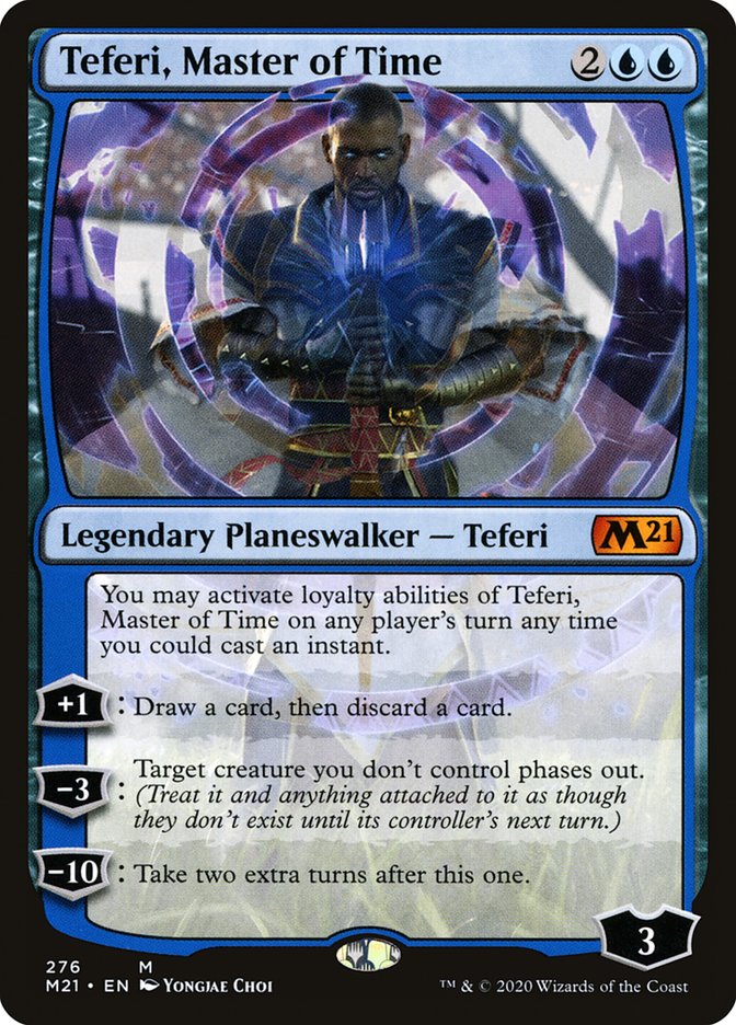 Teferi, Master of Time (276) [Core Set 2021] | Mega City Incorporated