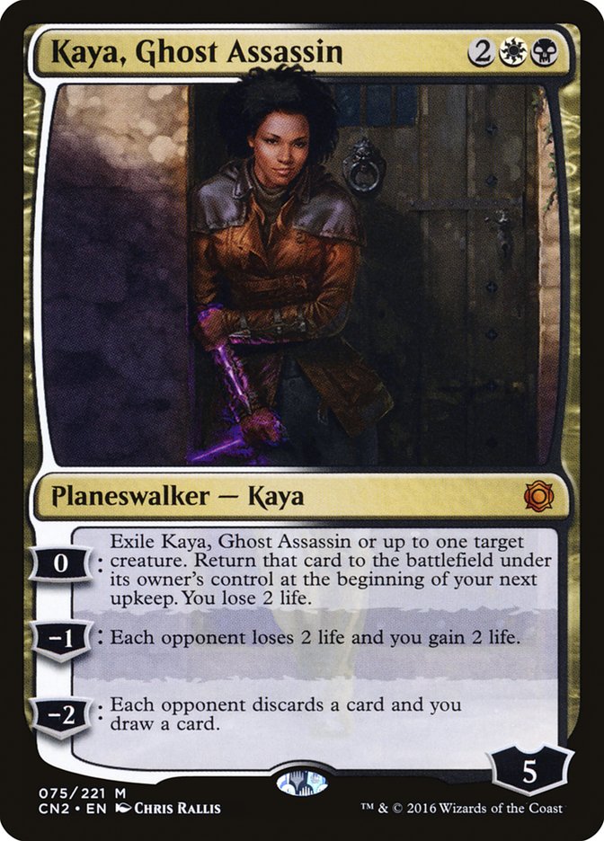 Kaya, Ghost Assassin (075/221) [Conspiracy: Take the Crown] | Mega City Incorporated