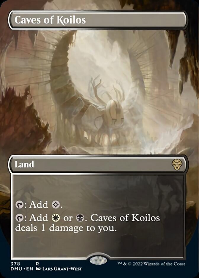 Caves of Koilos (Borderless Alternate Art) [Dominaria United] | Mega City Incorporated