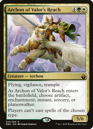 Archon of Valor's Reach [Battlebond] | Mega City Incorporated