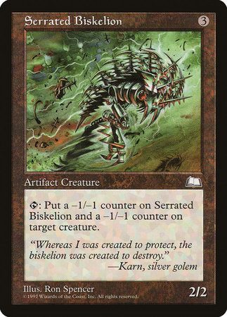 Serrated Biskelion [Weatherlight] | Mega City Incorporated