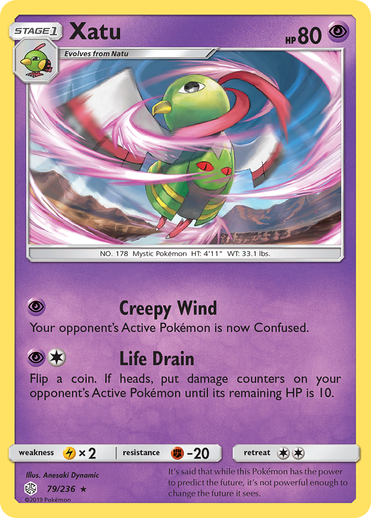 Xatu (79/236) [Sun & Moon: Cosmic Eclipse] | Mega City Incorporated