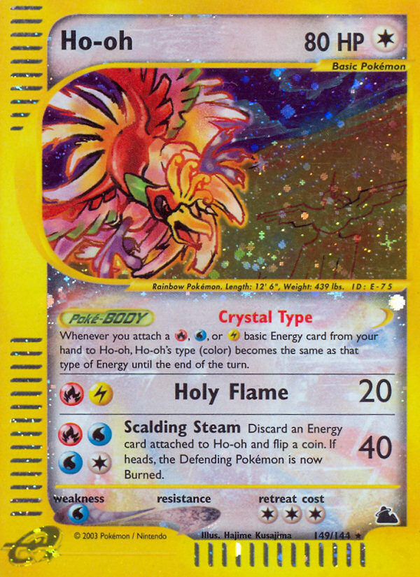 Ho-oh (149/144) [Skyridge] | Mega City Incorporated