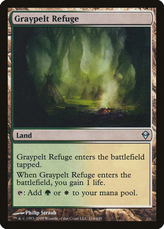 Graypelt Refuge [Zendikar] | Mega City Incorporated