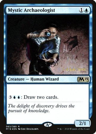 Mystic Archaeologist [Core Set 2019 Promos] | Mega City Incorporated