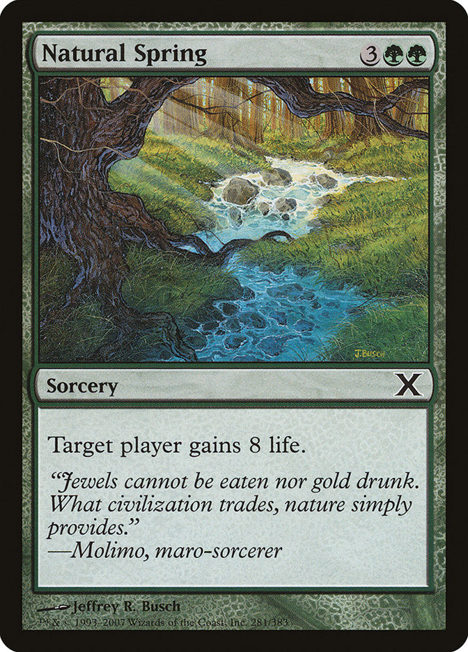 Natural Spring [Tenth Edition] | Mega City Incorporated