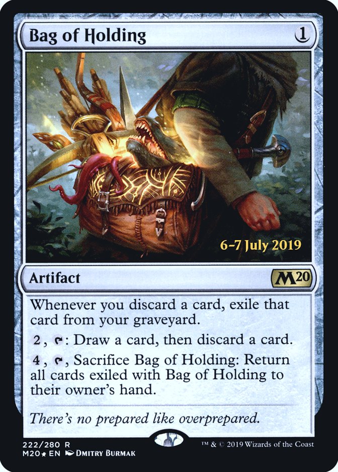 Bag of Holding  [Core Set 2020 Prerelease Promos] | Mega City Incorporated