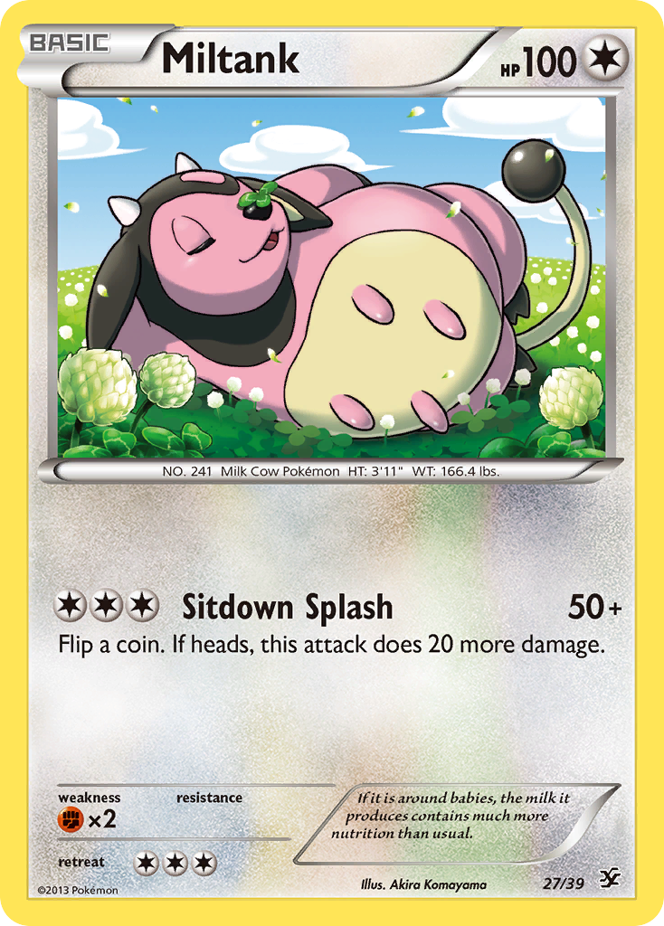 Miltank (27/39) [XY: Kalos Starter Set] | Mega City Incorporated