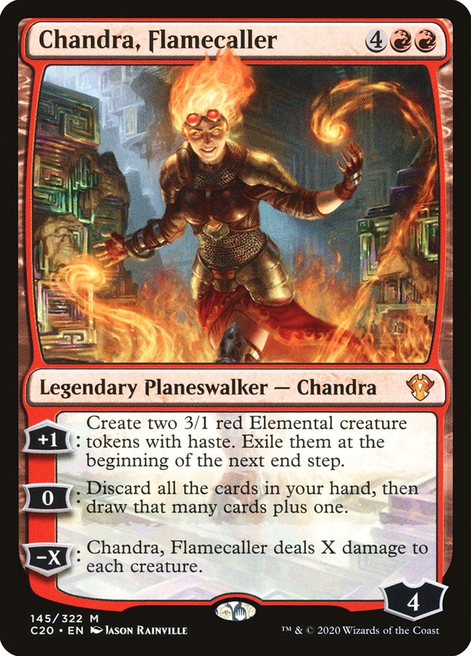 Chandra, Flamecaller [Commander 2020] | Mega City Incorporated