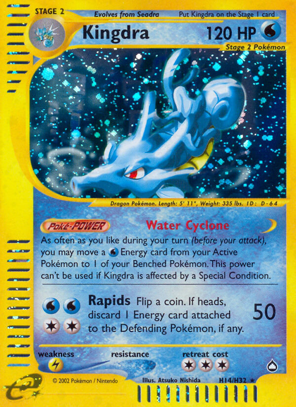 Kingdra (H14/H32) [Aquapolis] | Mega City Incorporated