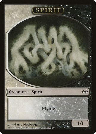 Spirit Token (Black/White) [Eventide Tokens] | Mega City Incorporated