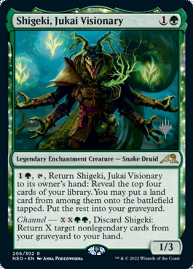 Shigeki, Jukai Visionary (Promo Pack) [Kamigawa: Neon Dynasty Promos] | Mega City Incorporated
