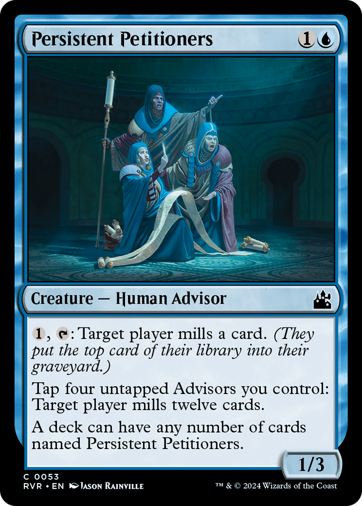 Persistent Petitioners [Ravnica Remastered] | Mega City Incorporated