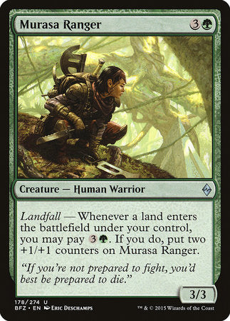 Murasa Ranger [Battle for Zendikar] | Mega City Incorporated