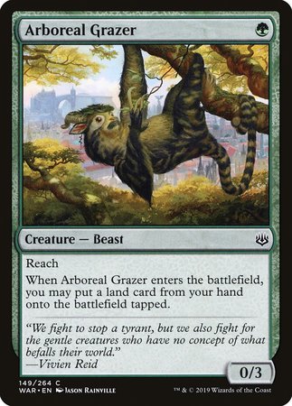 Arboreal Grazer [War of the Spark] | Mega City Incorporated