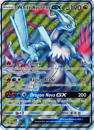 White Kyurem GX (SM141) (Jumbo Card) [Sun & Moon: Black Star Promos] | Mega City Incorporated