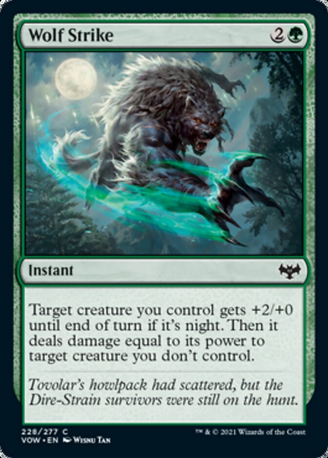 Wolf Strike [Innistrad: Crimson Vow] | Mega City Incorporated