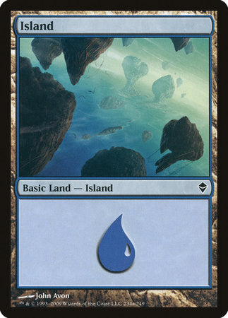 Island (234a) [Zendikar] | Mega City Incorporated