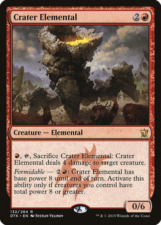 Crater Elemental [Dragons of Tarkir] | Mega City Incorporated