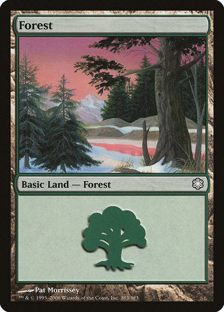 Forest (383) [Coldsnap Theme Decks] | Mega City Incorporated