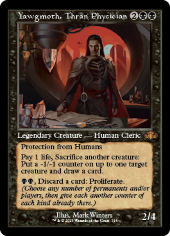 Yawgmoth, Thran Physician (Retro) [Dominaria Remastered] | Mega City Incorporated