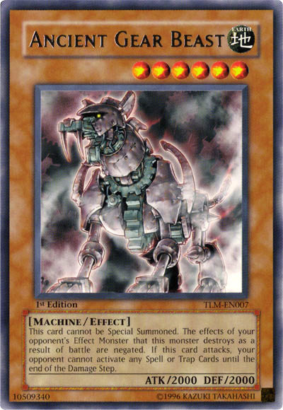 Ancient Gear Beast [TLM-EN007] Rare | Mega City Incorporated