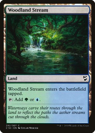 Woodland Stream [Commander 2018] | Mega City Incorporated