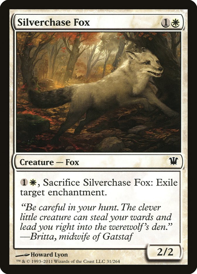 Silverchase Fox [Innistrad] | Mega City Incorporated