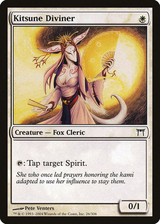 Kitsune Diviner [Champions of Kamigawa] | Mega City Incorporated
