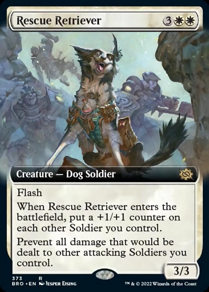 Rescue Retriever (Extended Art) [The Brothers' War] | Mega City Incorporated