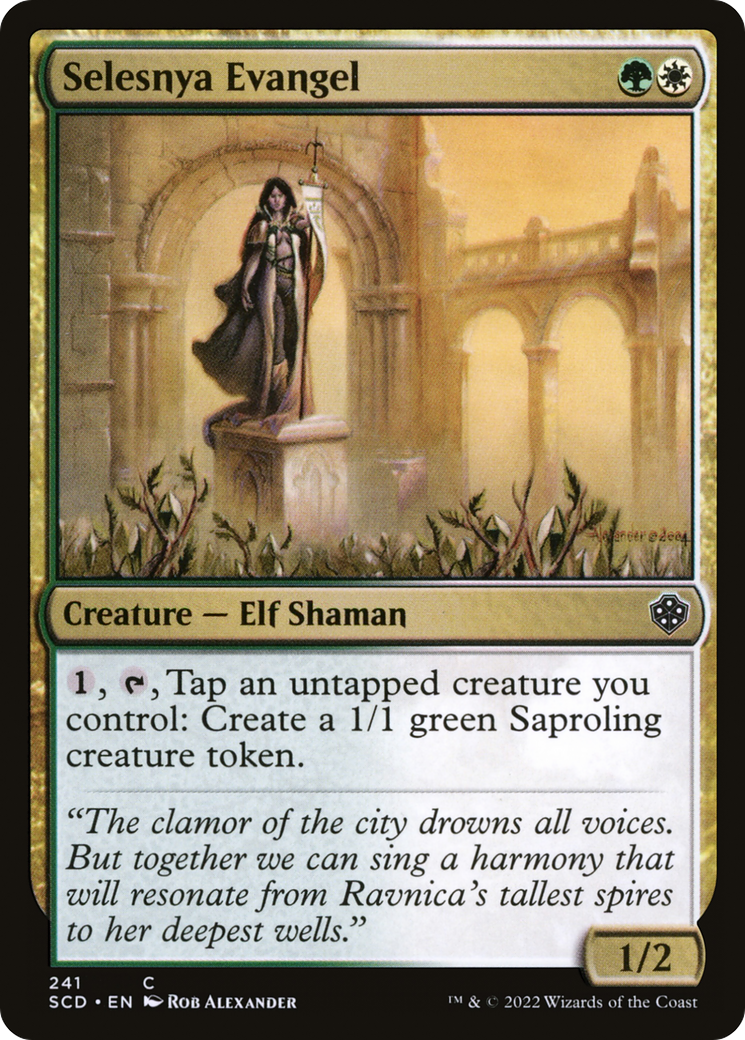 Selesnya Evangel [Starter Commander Decks] | Mega City Incorporated