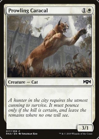 Prowling Caracal [Ravnica Allegiance] | Mega City Incorporated