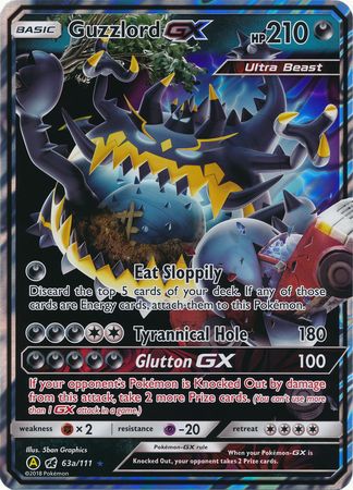 Guzzlord GX (63a/111) (Jumbo Card) [Sun & Moon: Crimson Invasion] | Mega City Incorporated