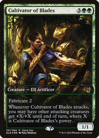 Cultivator of Blades [Kaladesh Promos] | Mega City Incorporated