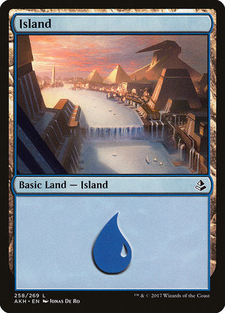 Island (258) [Amonkhet] | Mega City Incorporated