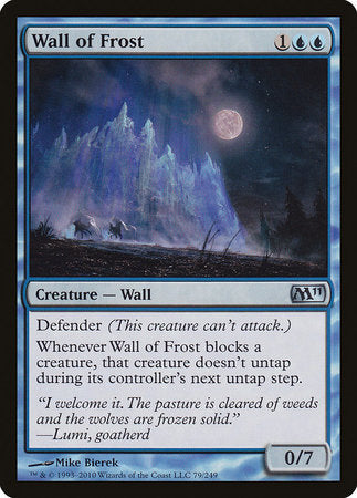 Wall of Frost [Magic 2011] | Mega City Incorporated