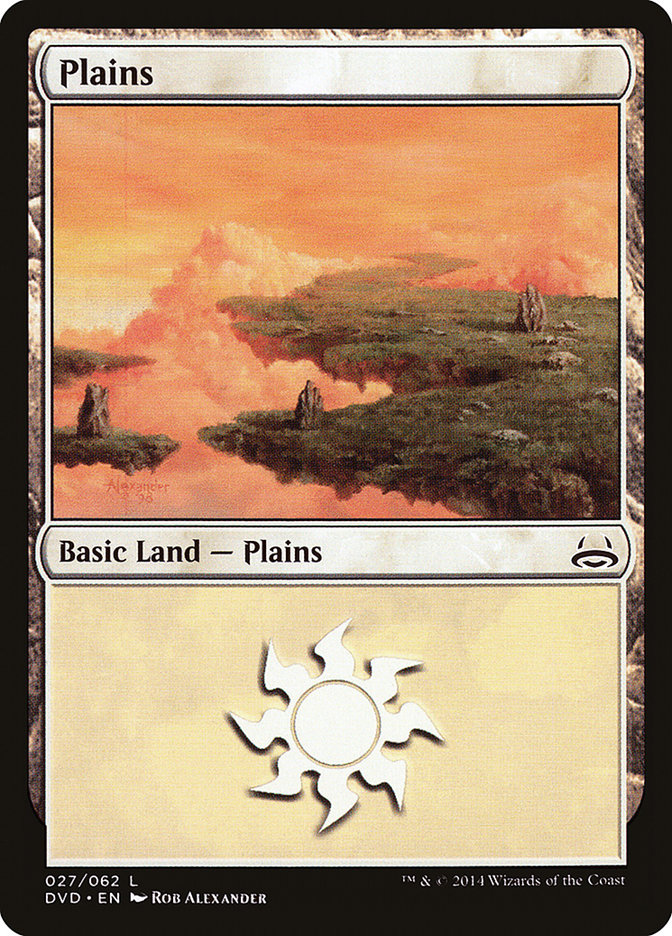 Plains (27) (Divine vs. Demonic) [Duel Decks Anthology] | Mega City Incorporated