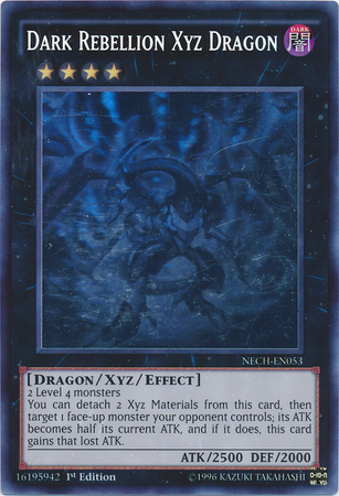 Dark Rebellion Xyz Dragon [NECH-EN053] Ghost Rare | Mega City Incorporated