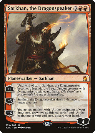 Sarkhan, the Dragonspeaker [Khans of Tarkir] | Mega City Incorporated