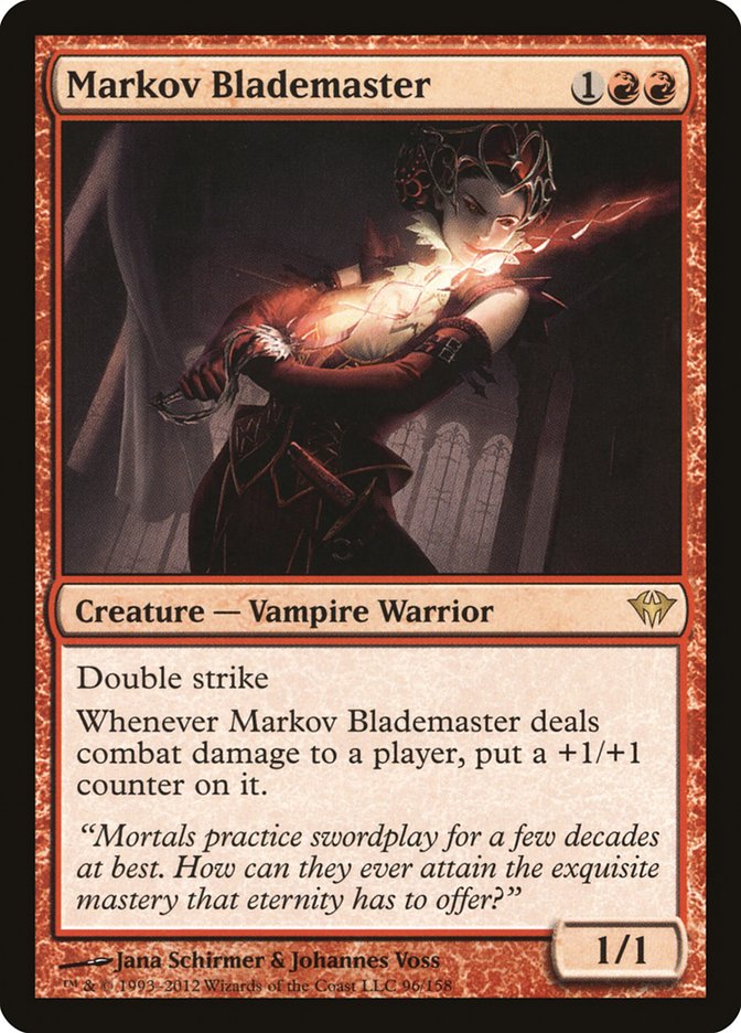 Markov Blademaster [Dark Ascension] | Mega City Incorporated