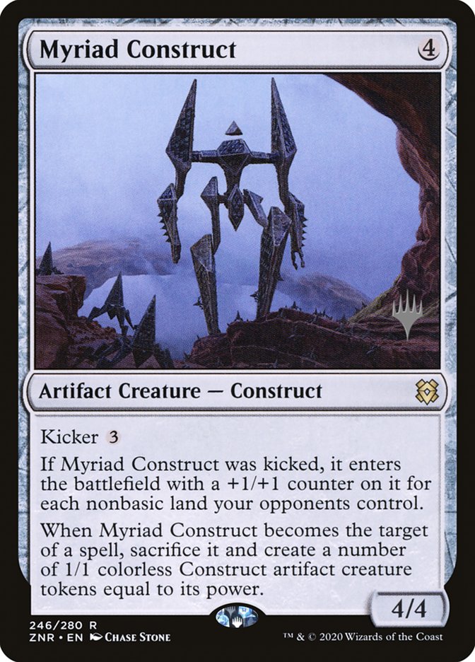 Myriad Construct (Promo Pack) [Zendikar Rising Promos] | Mega City Incorporated