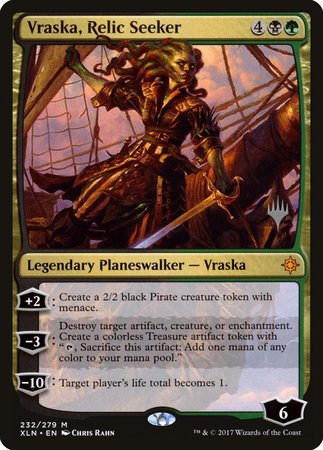 Vraska, Relic Seeker [Ixalan Promos] | Mega City Incorporated