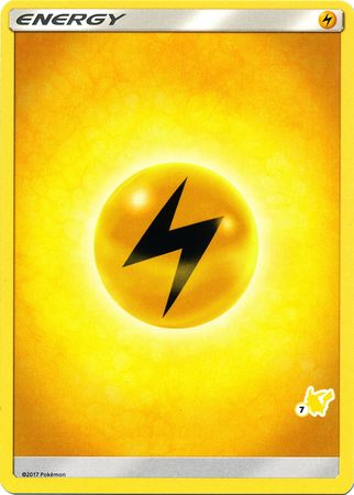 Lightning Energy (Pikachu Stamp #7) [Battle Academy 2020] | Mega City Incorporated