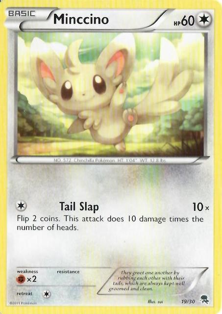 Minccino (19/30) [Black & White: Trainer Kit - Zoroark] | Mega City Incorporated