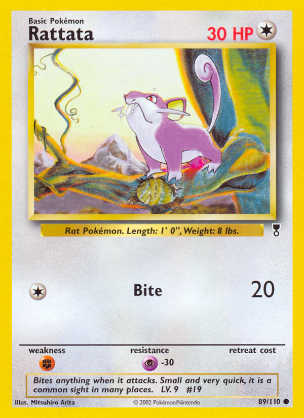 Rattata (89/110) [Legendary Collection] | Mega City Incorporated