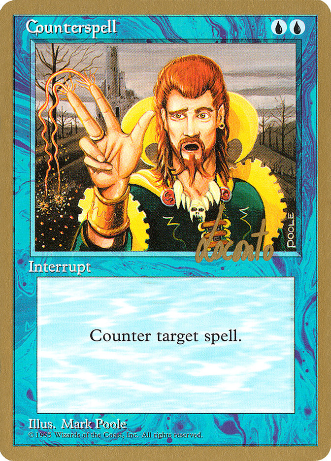 Counterspell (Michael Loconto) [Pro Tour Collector Set] | Mega City Incorporated