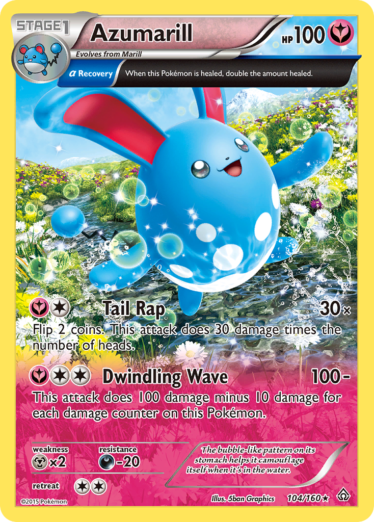 Azumarill (104/160) [XY: Primal Clash] | Mega City Incorporated