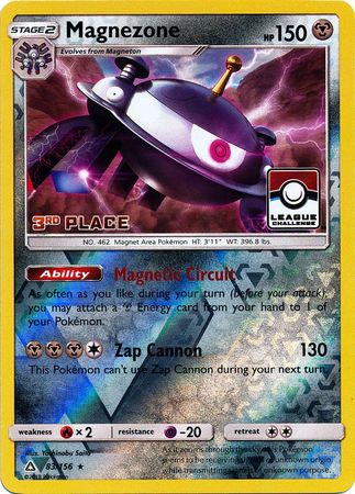 Magnezone (83/156) (League Promo 3rd Place) [Sun & Moon: Ultra Prism] | Mega City Incorporated