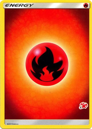 Fire Energy (Charizard Stamp #3) [Battle Academy 2020] | Mega City Incorporated